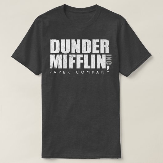 Dunder MifflinDe Kantoor T-shirt (Design voorkant)