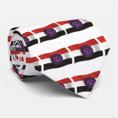 Dunder Mountain Lenape Nation Flag Stropdas (Opgerold)