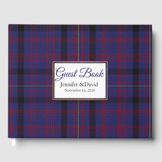 Dundonald Pset Wedding Guest Book Gastenboek (Voorkant)