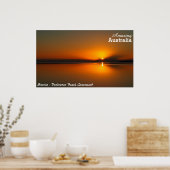 Dundowran Beach sunrise poster (Keuken)