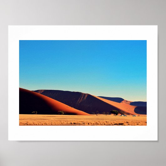 Dune 45 Sossusvlei Naib Desert Zand Africa Poster (Voorkant)