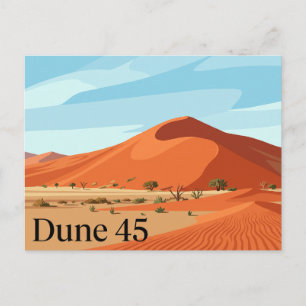 Dune 45 Sossusvlei Namibië Briefkaart