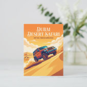 Dune Bashing en Woestijnsafari Briefkaart (Staand voorkant)