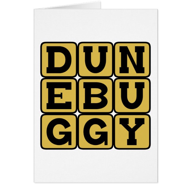 Dune Buggy, Beach Transport (Voorkant)