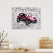 Dune Buggy Fever Poster (Keuken)