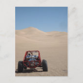 Dune Buggy in Sand Briefkaart (Voorkant)