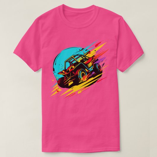Dune Buggy Lover Buggy Pride Sand Racing Sand Rail T-shirt (Design voorkant)