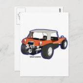 Dune Buggy Manx Briefkaart (Voorkant / Achterkant)