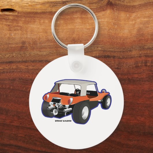 Dune Buggy Manx Sleutelhanger (Voorkant)