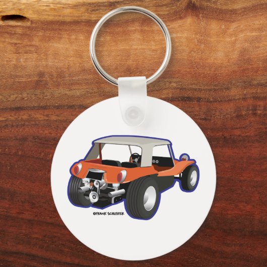 Dune Buggy Manx Sleutelhanger (Voorkant)