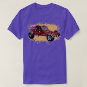 Dune Buggy Off Road Sand Rail 4x4 T-shirt (Design voorkant)