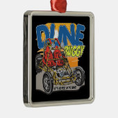 Dune Buggy Play in Sand Metalen Ornament (Rechts)