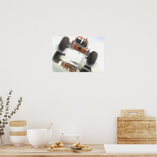 Dune Buggy Poster (Keuken)