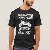Dune Buggy Sand Rail Car Racing Beach Desert Rc Dr T-shirt (Voorkant)