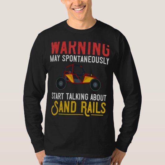 Dune Buggy Sand Rail Car Racing Beach Desert Rc Dr T-shirt (Voorkant)