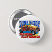 Dune Buggy Sandbox Ronde Button 5,7 Cm (Voorkant /achterkant)