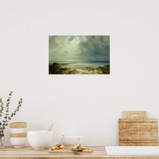 Dune by Hegoland, Tranquil Zee Poster (Keuken)
