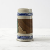 Dune Earthy Mirage Desert Turquoise Oasis Tekst Bierpul (Center)