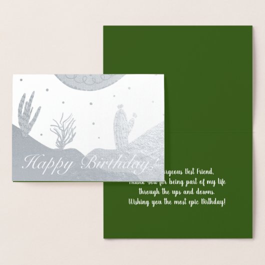 Dune en Doodles Birthday Folie Kaarten (Display)