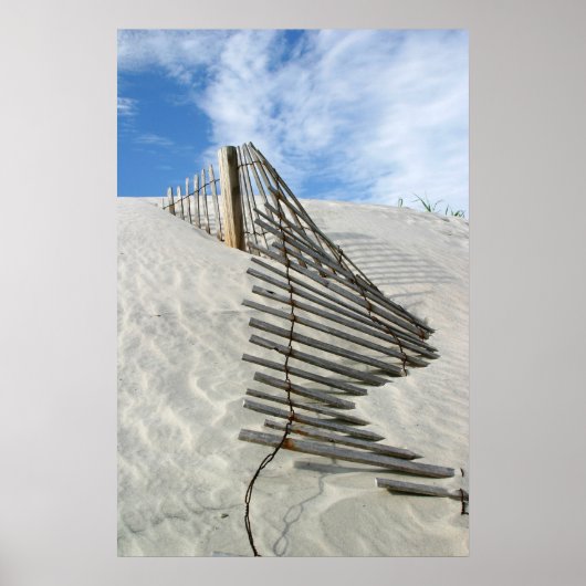 Dune Fence Poster (Voorkant)