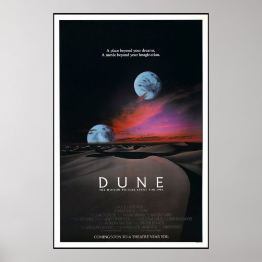 Dune film poster (Voorkant)
