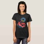 Dune Gift Graphic Blue Eye SciFi WormSign Shirt (Voorkant volledig)