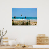Dune Grass & Atlantic Ocean Poster (Keuken)