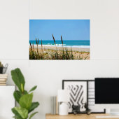 Dune Grass & Atlantic Ocean Poster (Thuiskantoor)