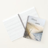 Dune Grass Beach Poetry Notitieboek (Binnen)