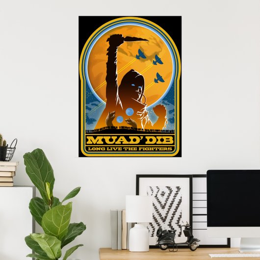 Dune MUAD DIB Poster (Thuiskantoor)
