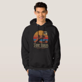 Dune Riders Retro Woestijnplaneet Hoodie (Voorkant volledig)