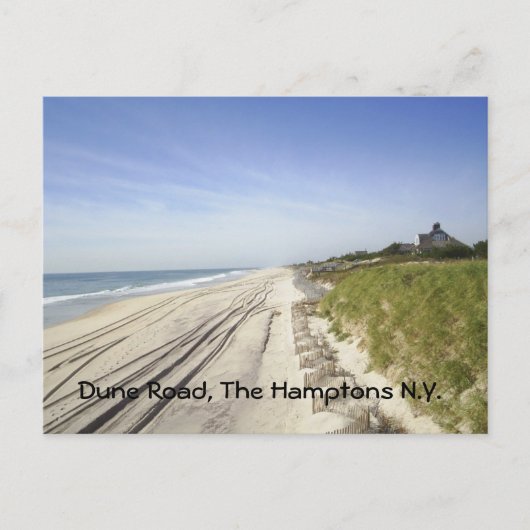 Dune Road, The Hamptons N.Y. Briefkaart (Voorkant)