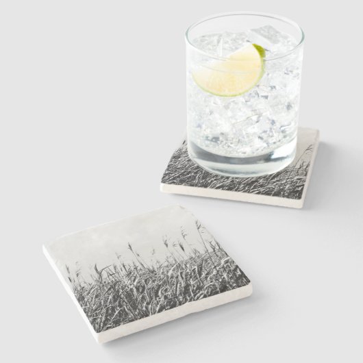 Dune Triptych III Stenen Onderzetter (Zijkant)
