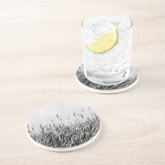 Dune Triptych III Zandsteen Onderzetter (Zijkant)