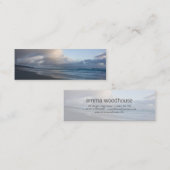 Dunedin Beach at Dusk DSC6544 Mini Visitekaartje (Voorkant / Achterkant)