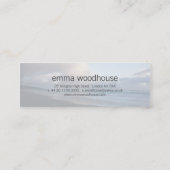 Dunedin Beach at Dusk DSC6544 Mini Visitekaartje (Achterkant)