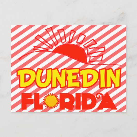 Dunedin, Florida Briefkaart (Voorkant)