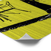 Dunedin, Florida kunstwerk - toeristenfoto's Poster (Hoek)