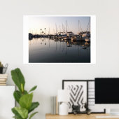 Dunedin Florida Marina Poster (Thuiskantoor)