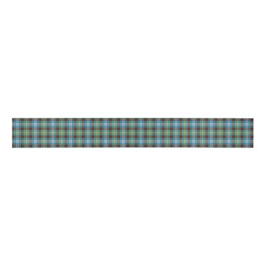 Dunedin Nieuw-Zeeland Tartan Plaid Grosgrain Lint (Voorkant)