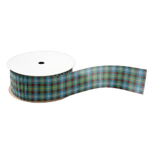 Dunedin Nieuw-Zeeland Tartan Plaid Grosgrain Lint