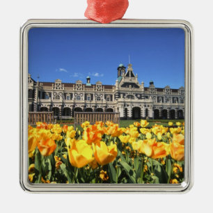 Dunedin Railway Station Metalen Ornament