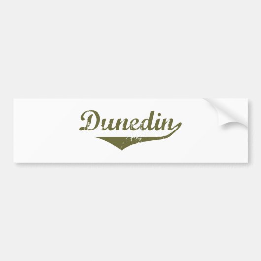 Dunedin Revolution t shirten Bumpersticker (Voorkant)