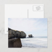 Dunedin strand briefkaart (Voorkant / Achterkant)