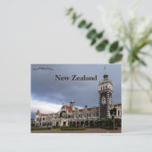 Dunedin treinstation Nieuw-Zeeland Briefkaart (Staand voorkant)