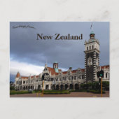 Dunedin treinstation Nieuw-Zeeland Briefkaart (Voorkant)
