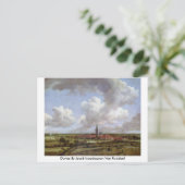 Dunes door Jacob Isaackszoon Van Ruisdael Briefkaart (Staand voorkant)