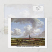 Dunes door Jacob Isaackszoon Van Ruisdael Briefkaart (Voorkant / Achterkant)