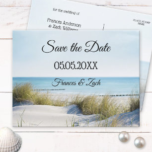 Dunes en Beach Save the Date Briefkaart