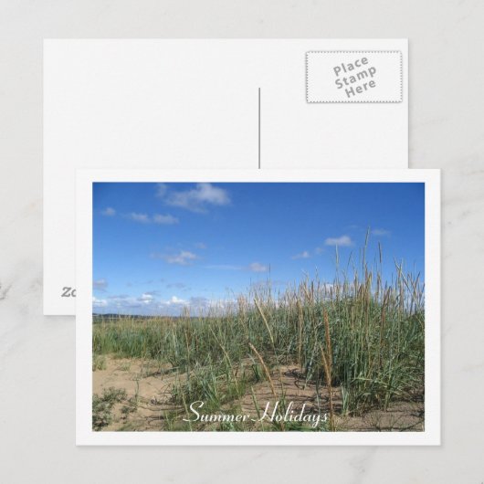 Dunes Feestdagenkaart (Voorkant / Achterkant)